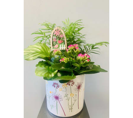 Spring Ceramic Planter