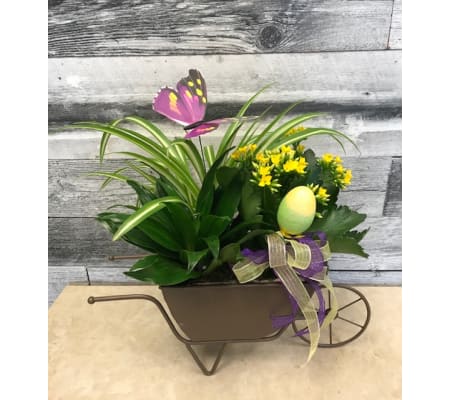 Springtime Wheelbarrow
