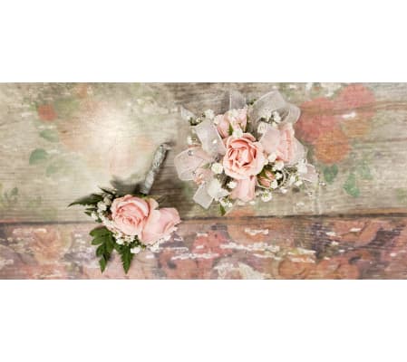 Wrist corsage & Boutonniere