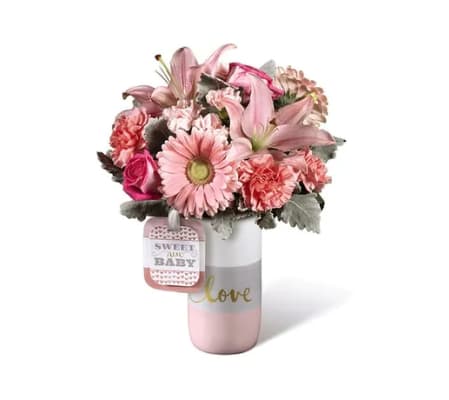 SWEET LOVE BOUQUET BY FTD HALLMARK PINK