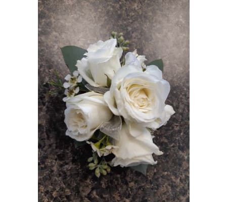 White Rose Corsage 2024