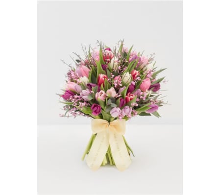 PERFECTLY PINK TULIPS