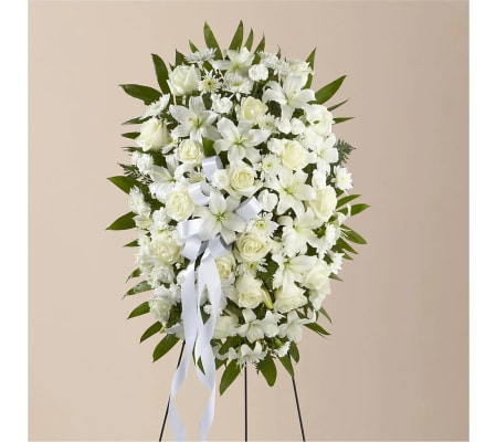 Floral Insights Exquisite Tribute  Spray