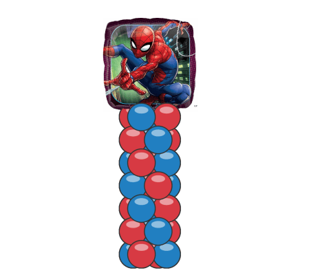 Webbed Wonder Mini Balloon Column