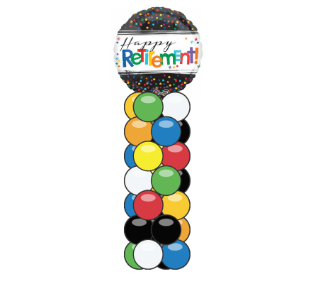 Officially Retired Mini Balloon Column