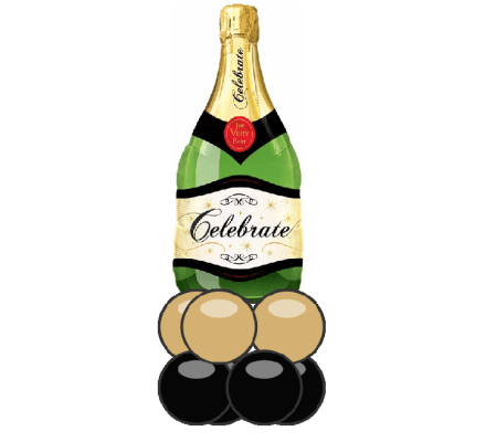 Celebration Bottle Balloon Super Table Topper