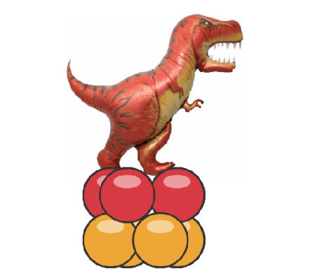 T-REX Balloon Super Table Topper