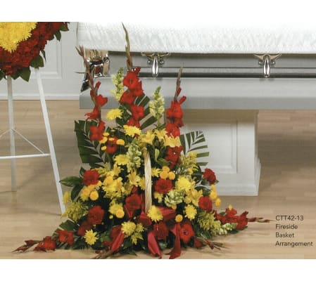 Red & Yellow Floor Arrangement(Ctt42-13)
