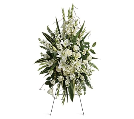 The Heartfelt Sympathy Standing Spray