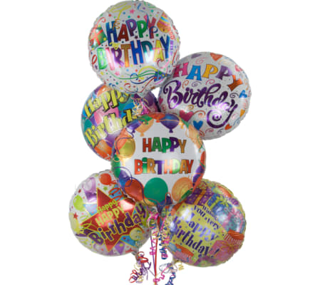 Oliver's Half Dozen Birthday Mylar