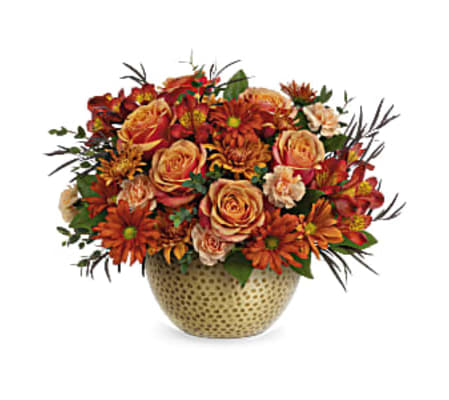 Vintage Gold Centerpiece TF