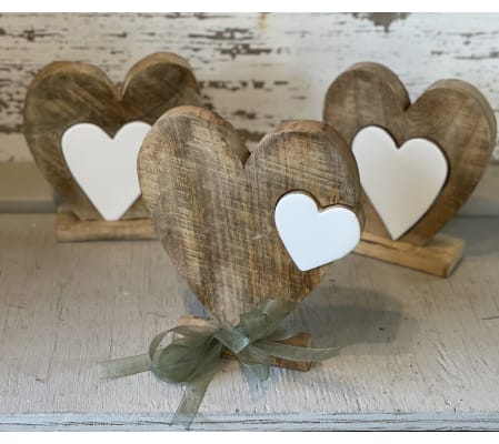 Wooden Heart with Cutout