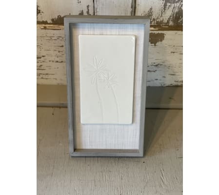 2 Flower Stem Wall Art