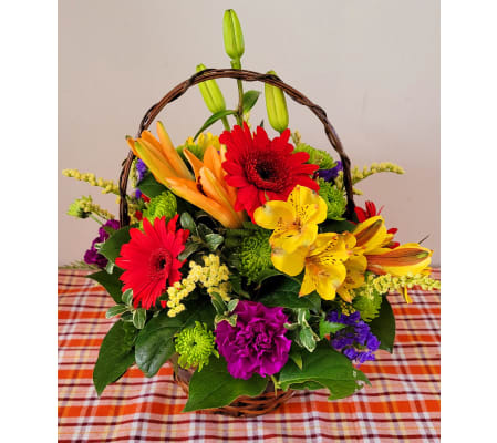 FATHER'S DAY BASKET BOUQUET