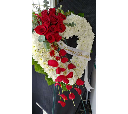 Bleeding Heart Standing Spray