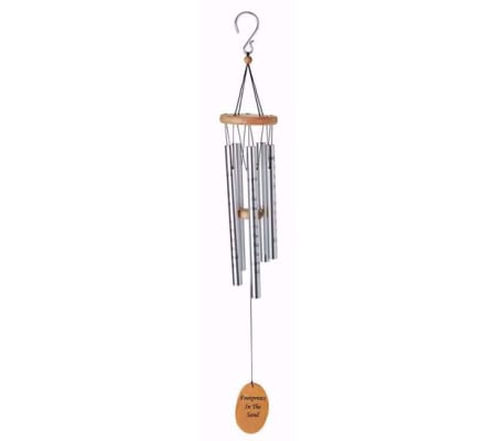 Footprints - Silver Wind Chime