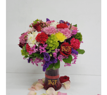 Filled with Colors Vase