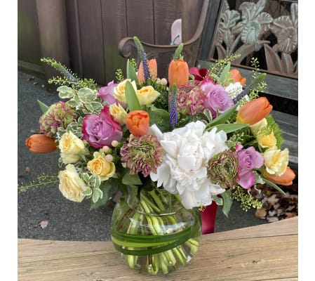 English Garden Floral Arrangement