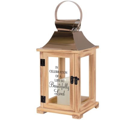 BEAUTIFULLY LIVED LIFE MEMORIAL LANTERN