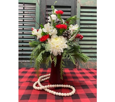 Christmas Cheer Vase Arrangement