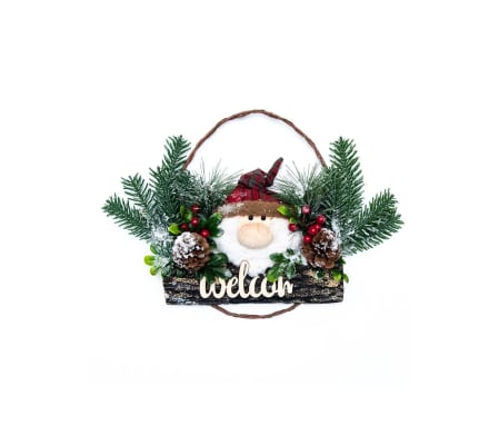 Santa Gnome Wreath
