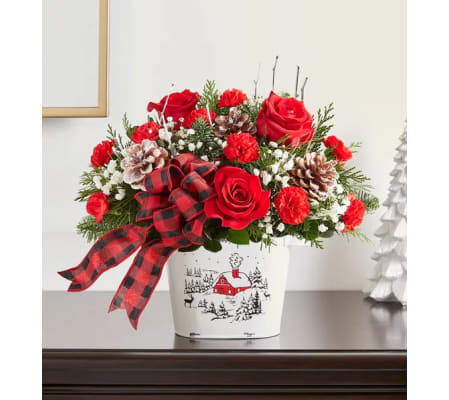 Country Christmas Tin