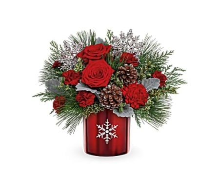 Teleflora So So Stunning Snowflake