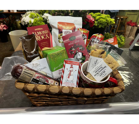 Christmas Snack Basket of Goodies