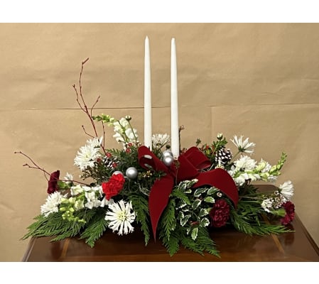 Christmas Beauty with candles