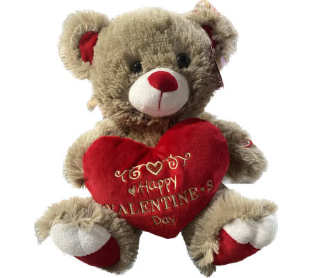 Browne  Valentine Plush Bear with light
