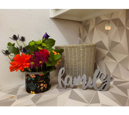 Black and white nature with Basket