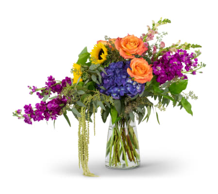 Naturally Prismatic Vase