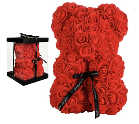 Rose bear for you -red
