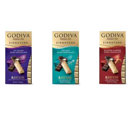 GODIVA MINI BARS $6. EACH