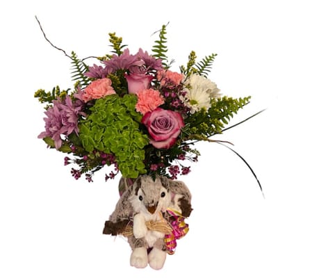 Bunny Bloom Holder
