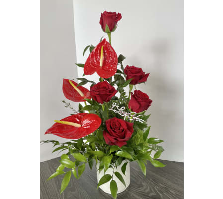 Daredevil Red Arrangement