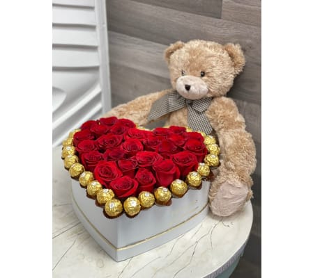 Large Box combo Teddy bear