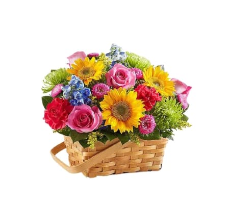 Flower Bouquet  Basket