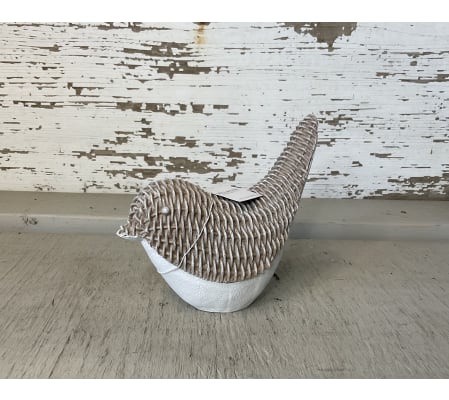 Wooden and Woven Bird