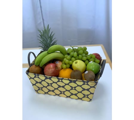Fruit Basket in Reusable Storage Basket