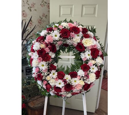 Always In my Heart Wreath