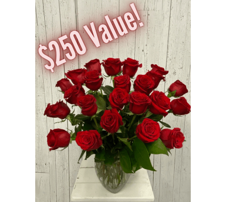 24 Premium Red Roses (IFC)