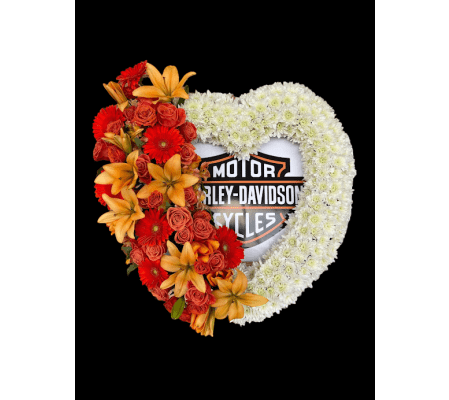 Marivel's 24' Harley Davidson Custom Heart