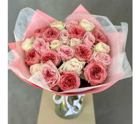 2 Dozen Garden Roses Mix