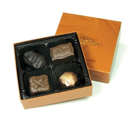 4 PIECES ROCKY MOUNTAIN CHOCOLATE