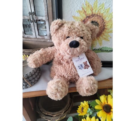 Brown Curly Bear Warmies