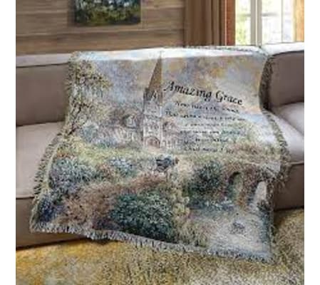 Amazing Grace Tapestry Throw - Virah Bella