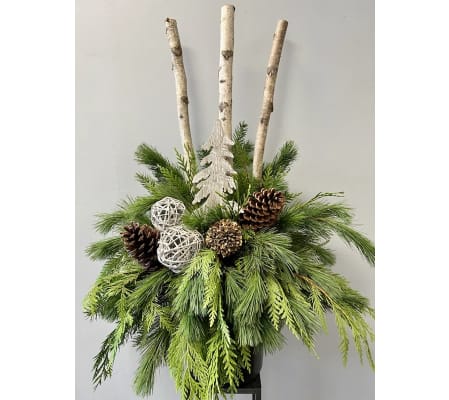 Natural Christmas Urn