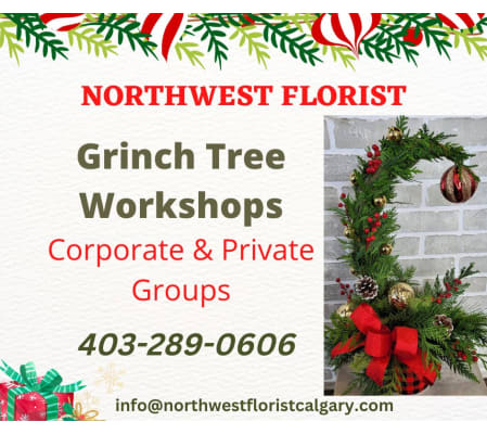 Grinch Tree Workshop CORPORATE & PRIVATE