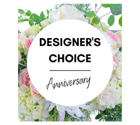 Anniversary Designer's Vase Arrangement Choice